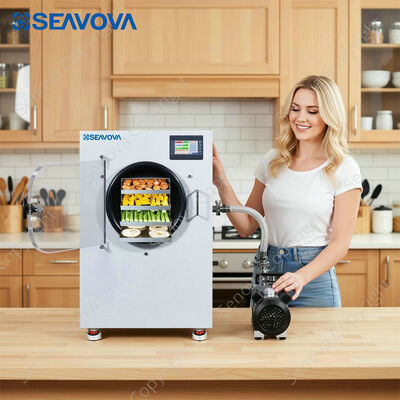 4Kg 5K 6Kg Commercial Food Freeze Dryer Senova Biotech Food Lyophilizer NovaDryer-HF400