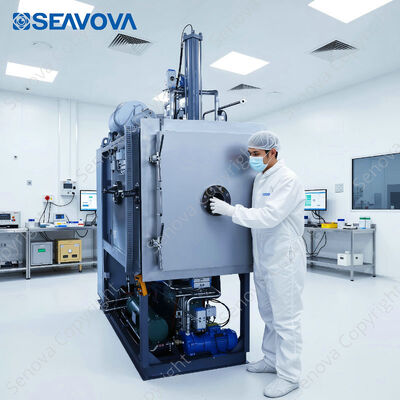 10kg Load Lyophilizer Pharmaceutical Freeze Dryer Air Cooling